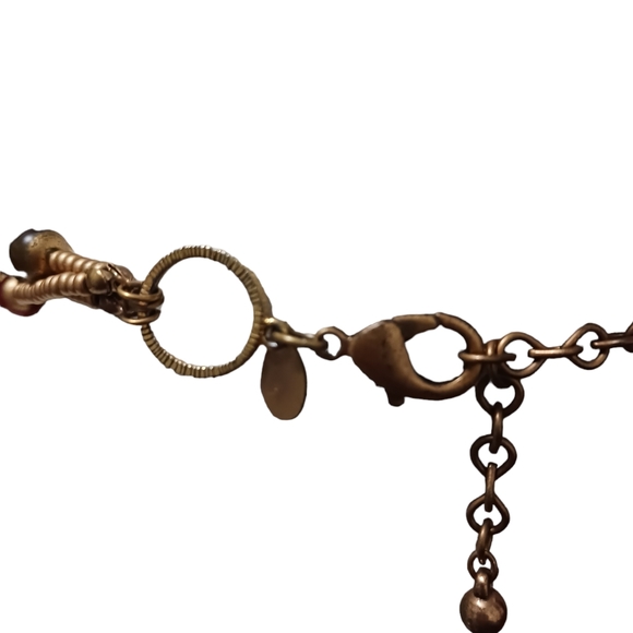 Chicos Beaded Assorted 3 Strands  Dangle 17" Jewelry - Picture 6 of 10